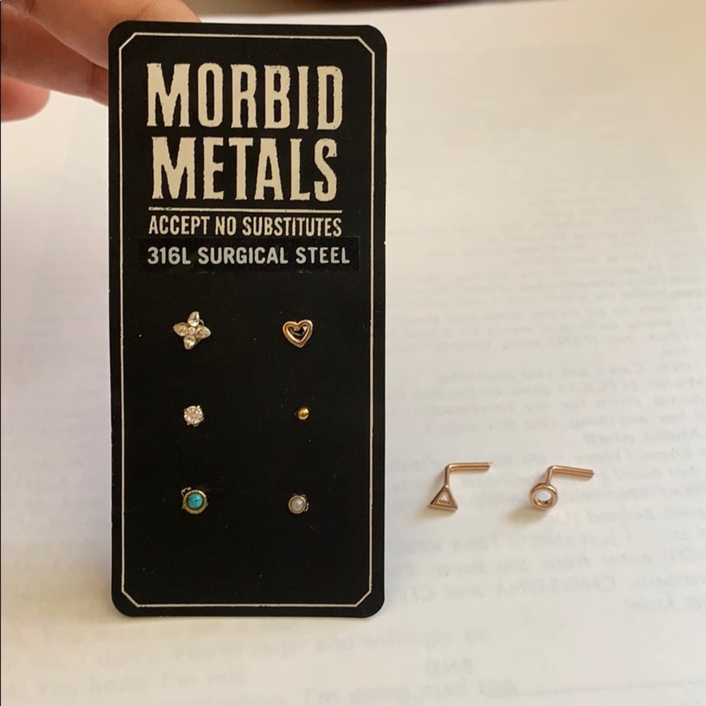 Morbid Metals Nose rings